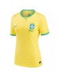 Ženski Nogometna dresi replika Brazilija Domači SP 2022 Kratek rokav
